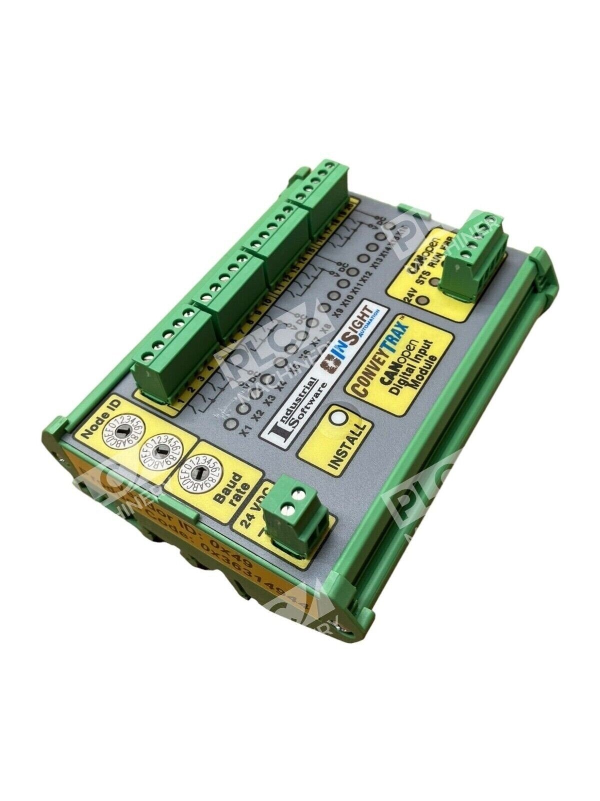 Industrial Software 0x36314944 Can Open Digital Input Module ConveyTrax