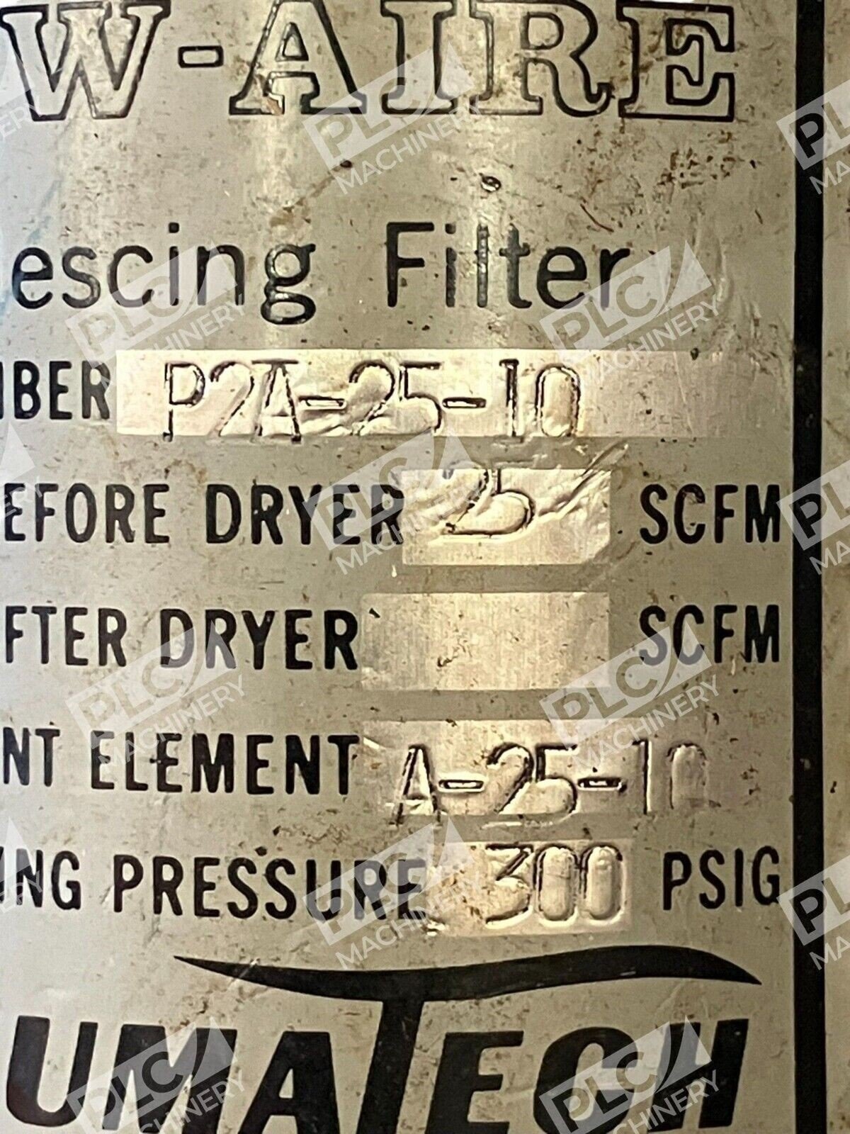 Pneumatech New-Aire Coalescing Filter P2A-25-10 - Image 4