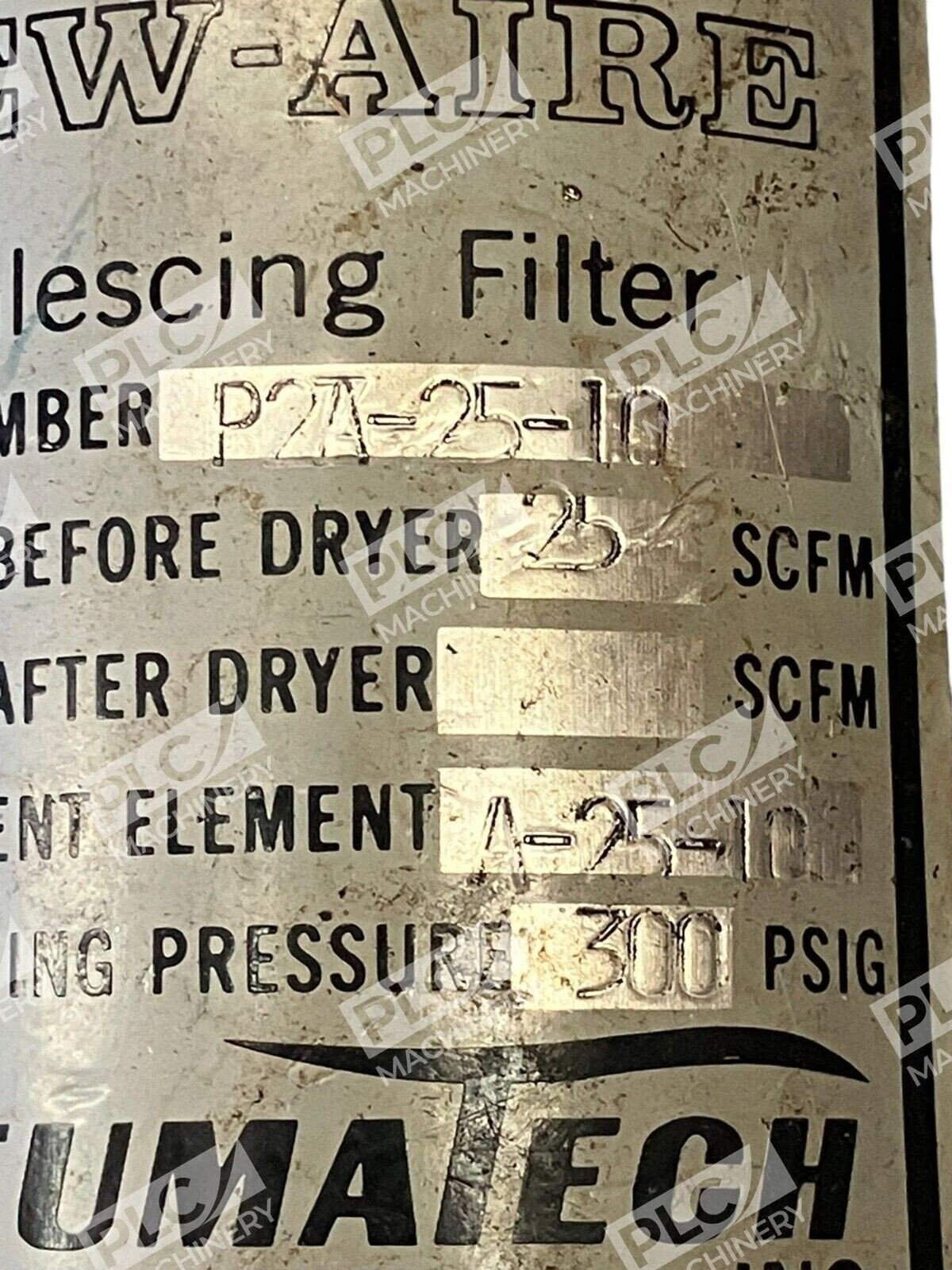 Pneumatech New-Aire Coalescing Filter P2A-25-10 - Image 5