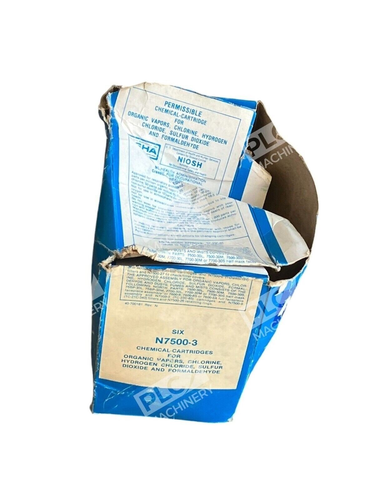 North Safety Products Chemical Cartridges N7500-3 (Box of 4) - Image 2