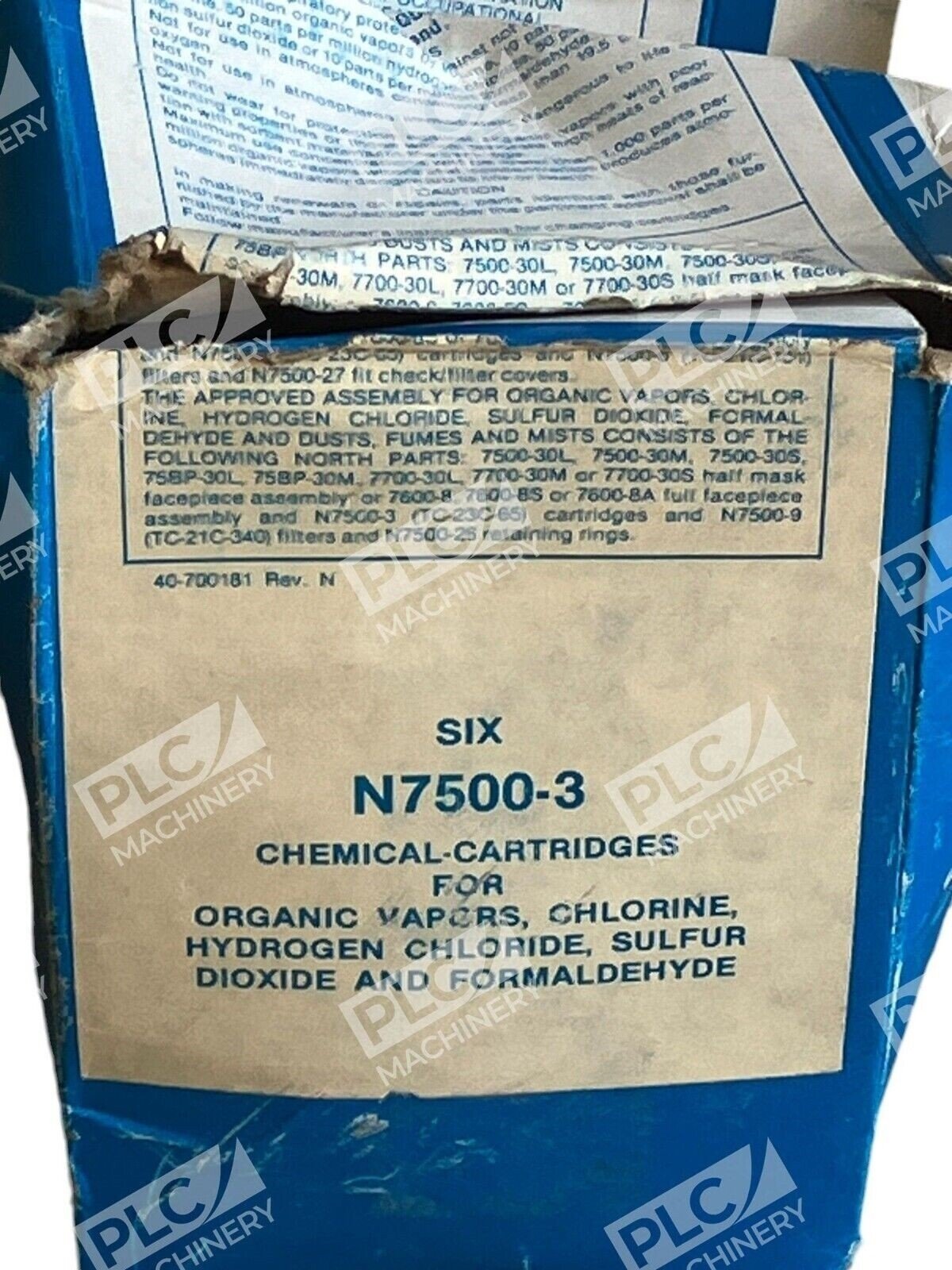 North Safety Products Chemical Cartridges N7500-3 (Box of 4) - Image 3