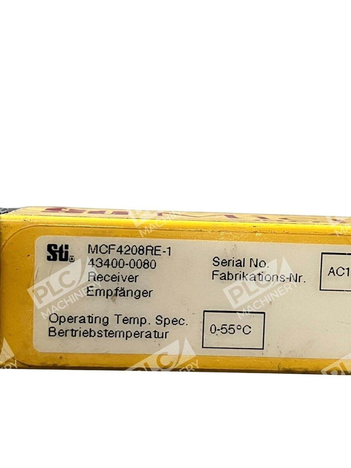 Sti 28485-0010 MCF4200 MicroSafe Light Curtain Reciever MCF4208RE-1 - Image 4