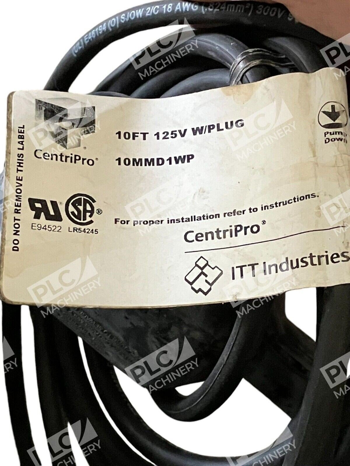 CentriPro 10Ft 125V W/Plug Pump Float Switch 10MMD1WP - Image 2