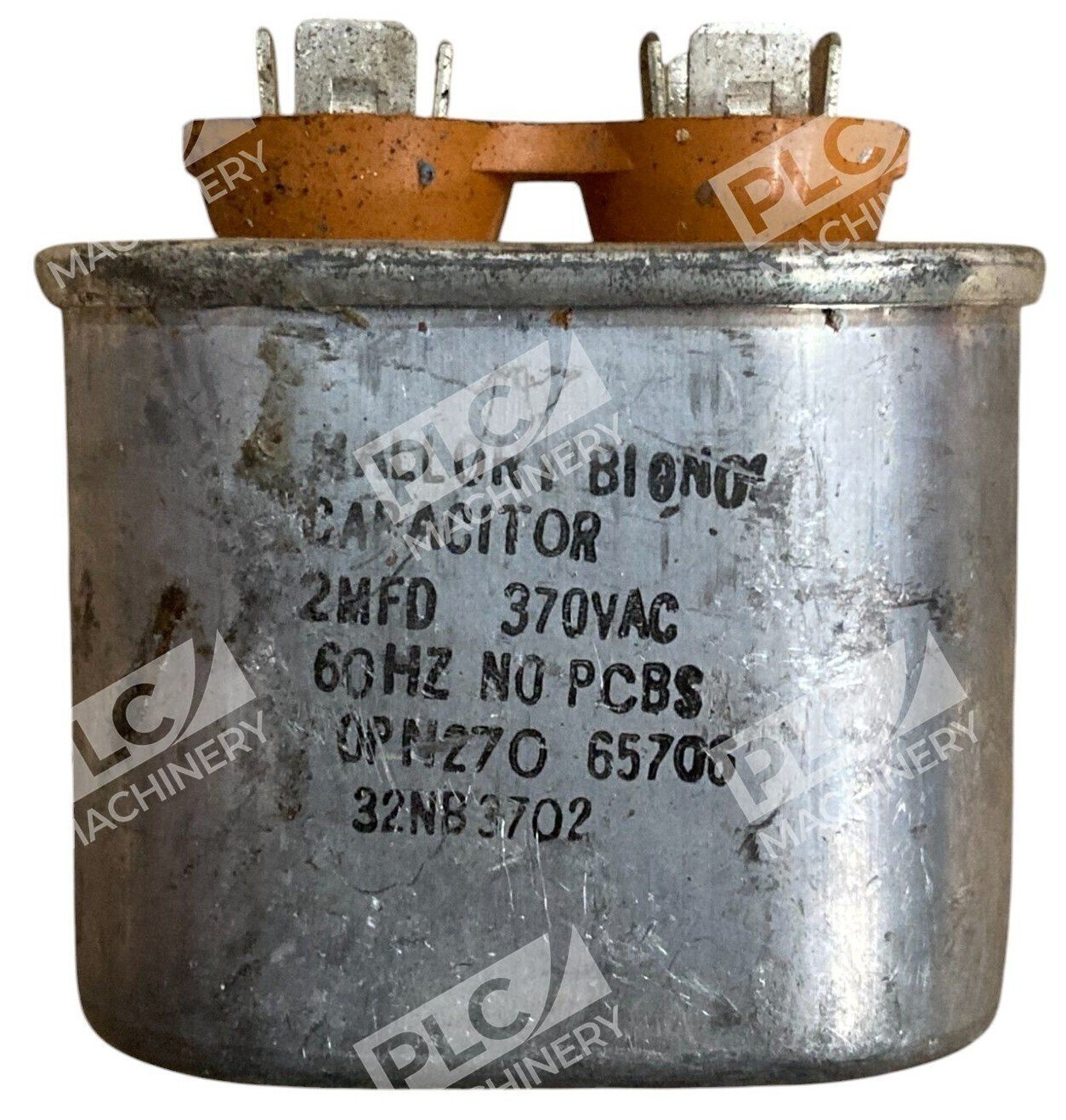 Mallory 32NB3702 2MFD 370VAC 65700 BI0NO1 Capacitor OPN270
