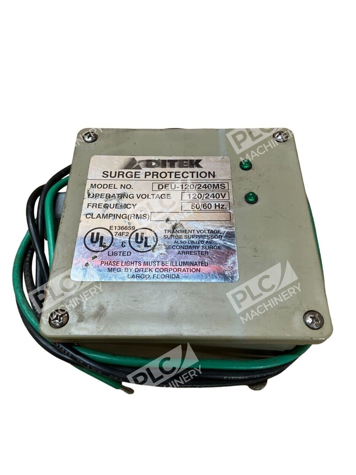 Ditek DEU-120/240MS Surge Protection