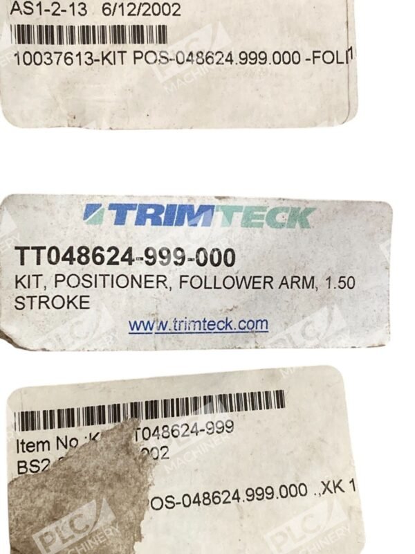 Trimteck 100376 1.5" Stroke Follower Arm Positioner Kit TT048624-999-000 - Image 4
