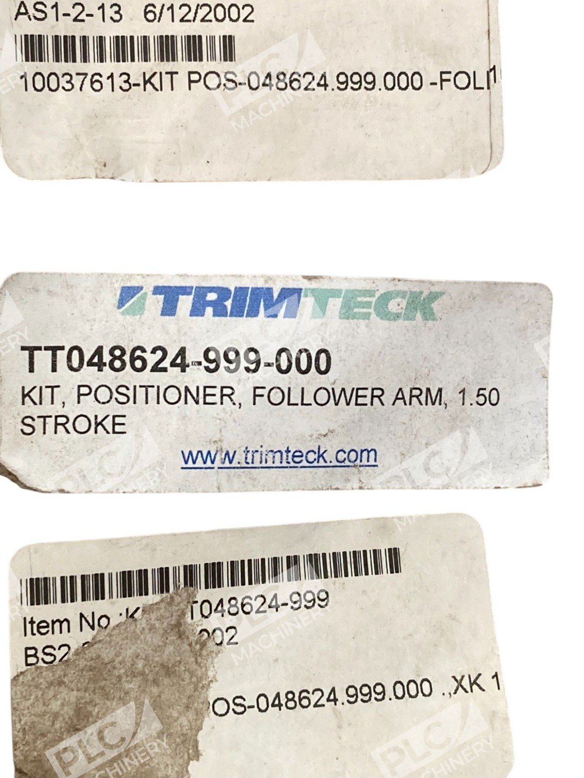 Trimteck 100376 1.5" Stroke Follower Arm Positioner Kit TT048624-999-000 - Image 4