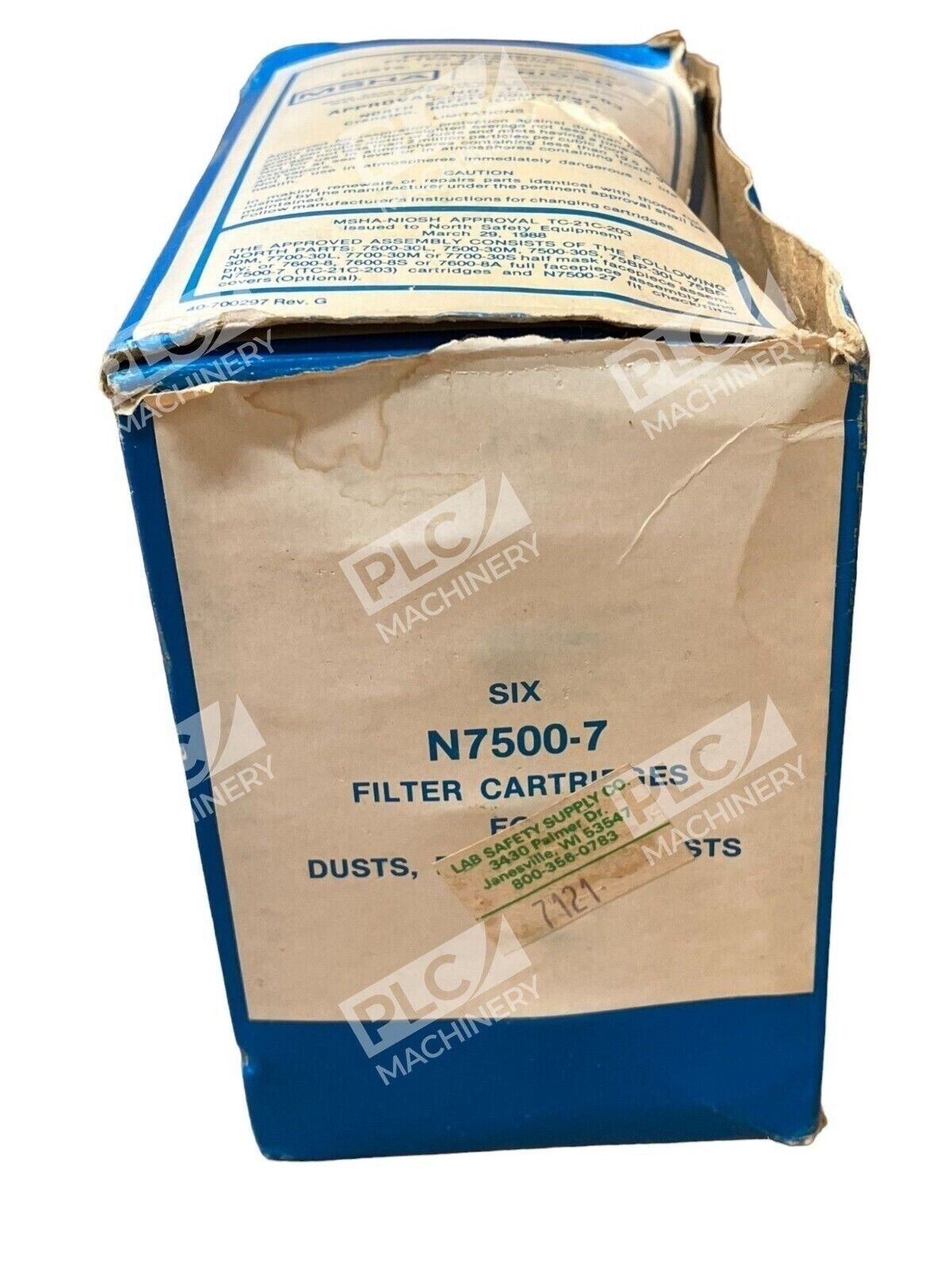 North N7500-7 Filter Cartridges (Box of 6)