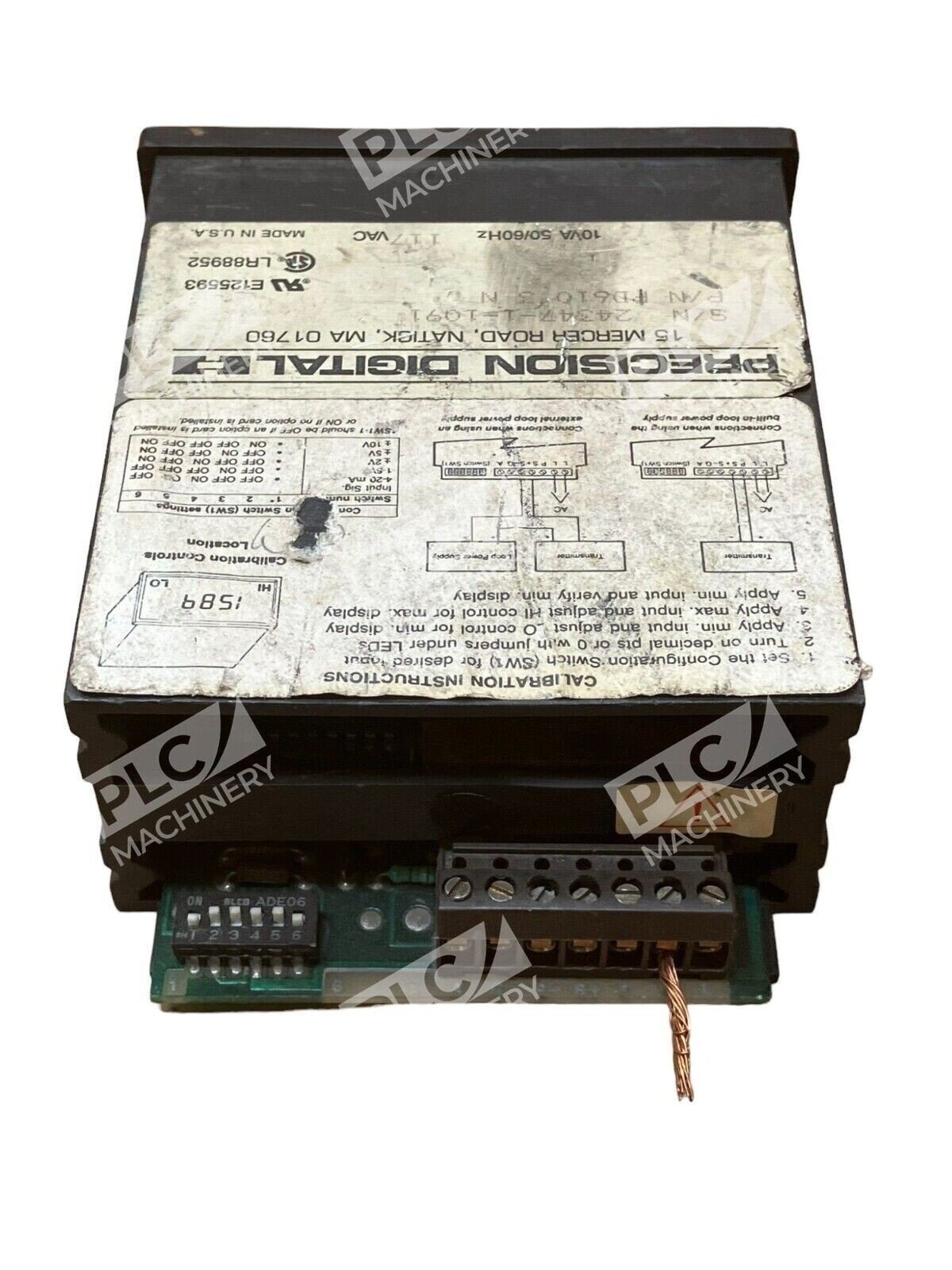 Precision Digital PD610-3-N Digital Panel Meter 10VA 50/60Hz 117VAC - Image 3