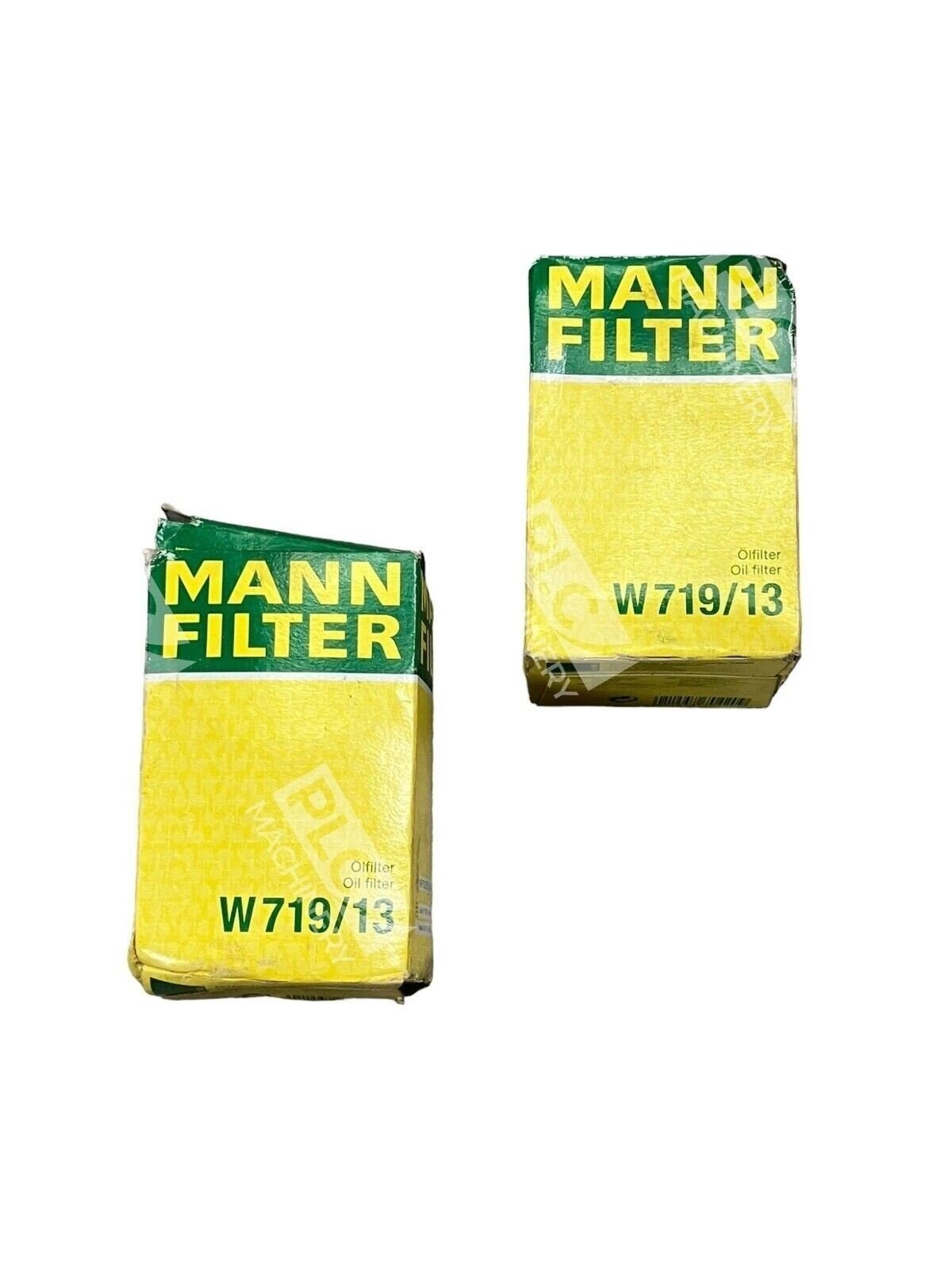 Mann Filter W719/13 Engine Oil Filter (lot of 2)