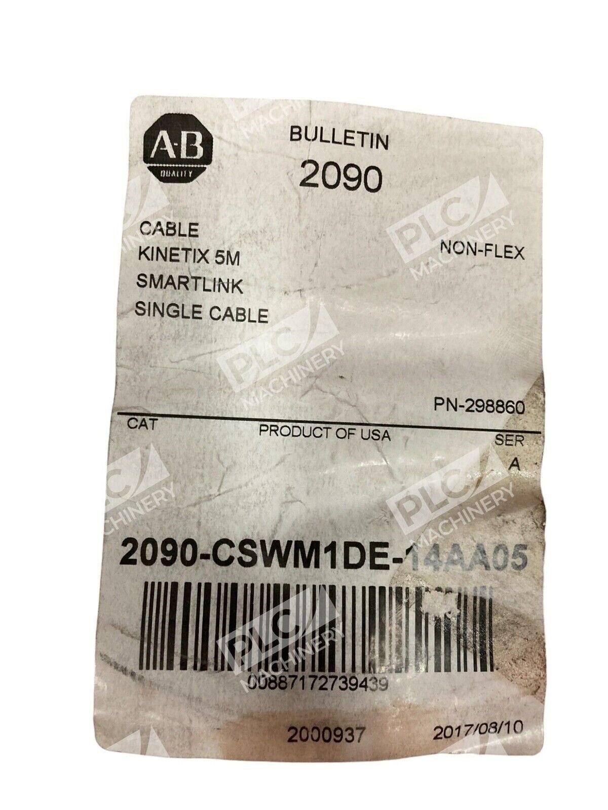 Allen Bradley 2090-CSWM1DE-14AA05 /A Cable Kinetix 5m Smartlink Single Non-Flex - Image 2