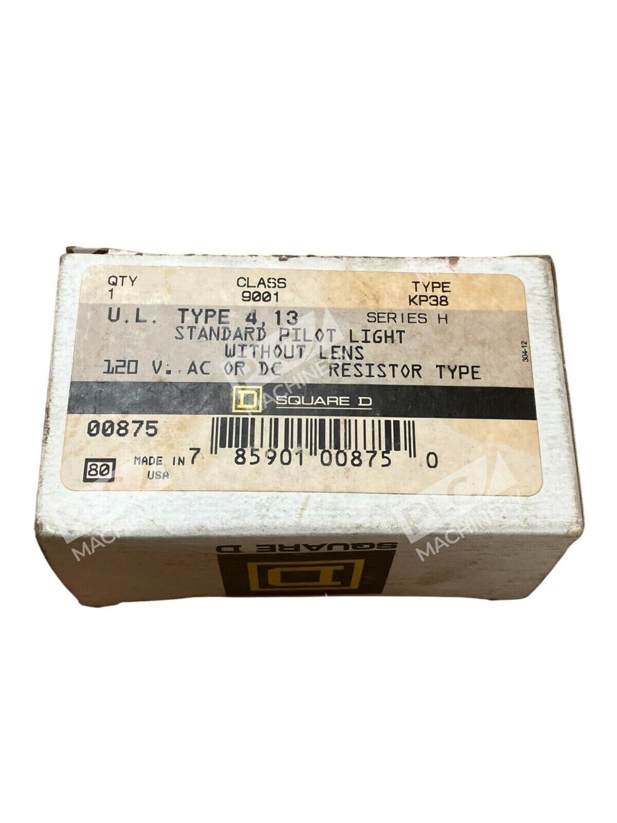 Square D 9001 KP38 Standard Pilot Light W/O Lens