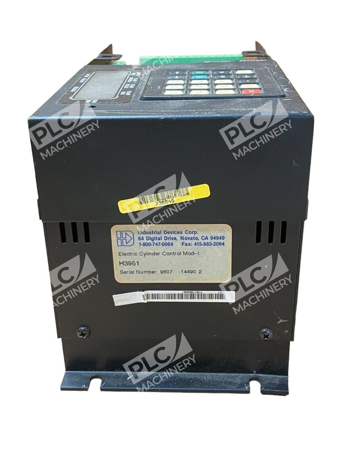 Industrial Devices Corp H3951 Electric Cylinder Control Model - Image 2