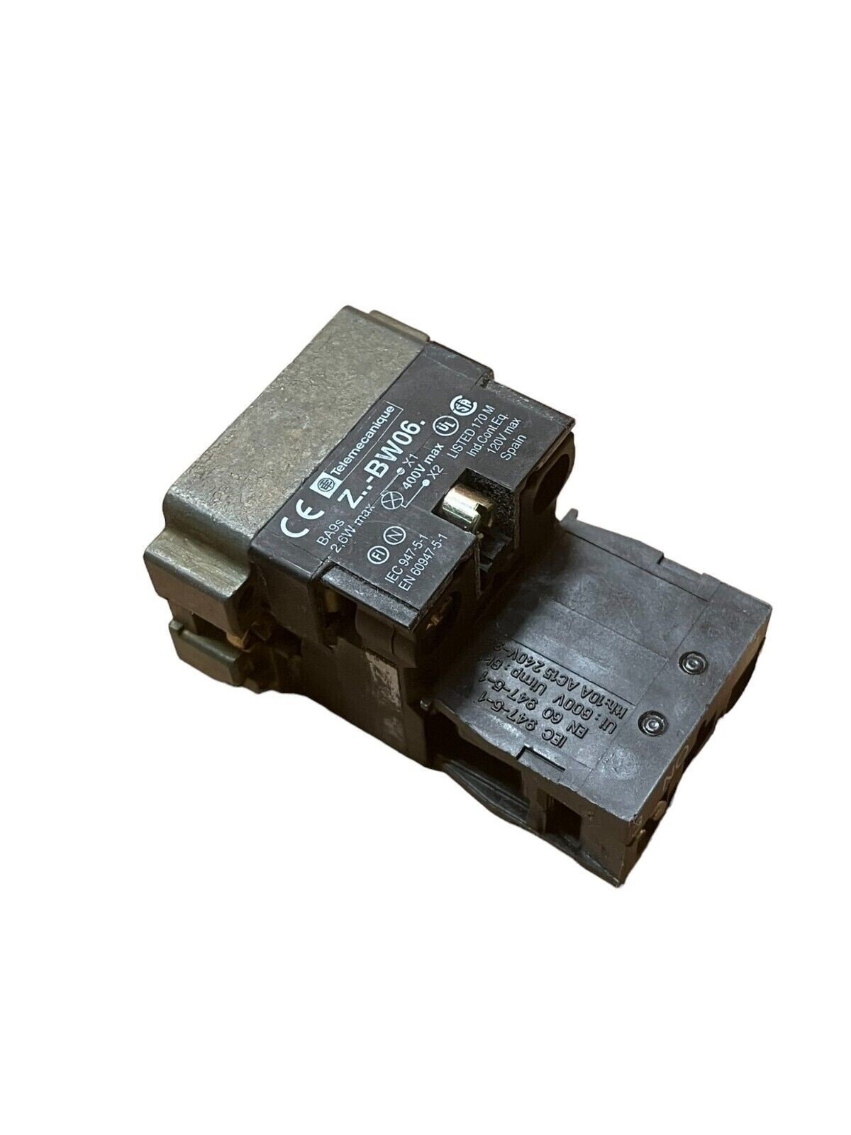 Telemecanique ZB2BW061 Light Module 10A 400VAC (lot of 3) - Image 4