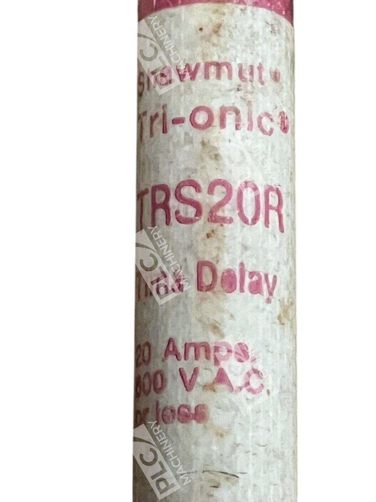 Gould Shawmut Tri-Onic 20A 600V Fuse TRS20R (lot of 2) - Image 3