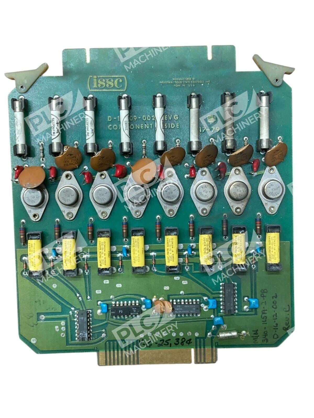 ISSC Industrial Solid State Controls AC Switch Relay Board D-16-09-002 Rev G