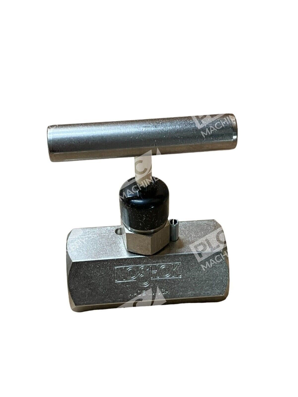 NOSHOK 403-FFC Needle Valve, Hard Seat, 3/8'' NPT, Female-Female, Steel - Image 3