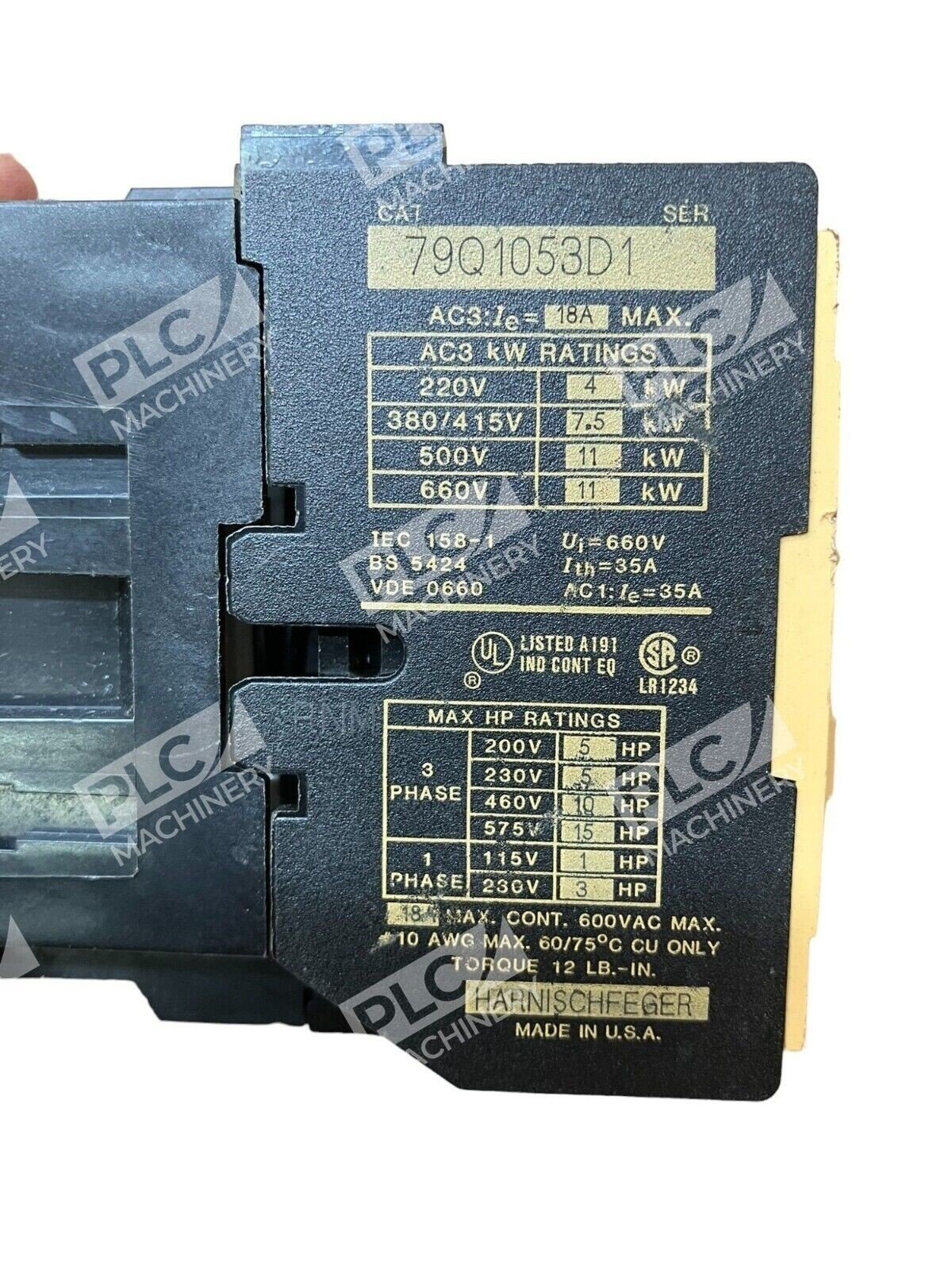 Harnischfefer 79Q1053D1 18A 10E P&H - Image 2