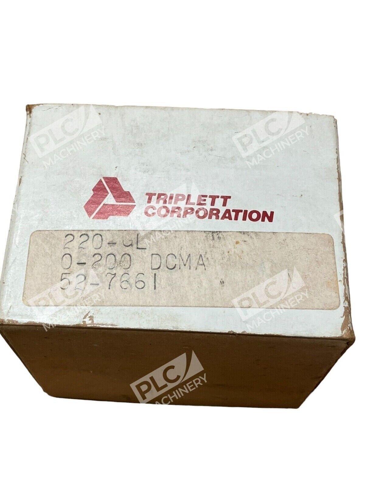 Triplett 220-GL Panel Meter 0-200DCMA 52-7661 - Image 2