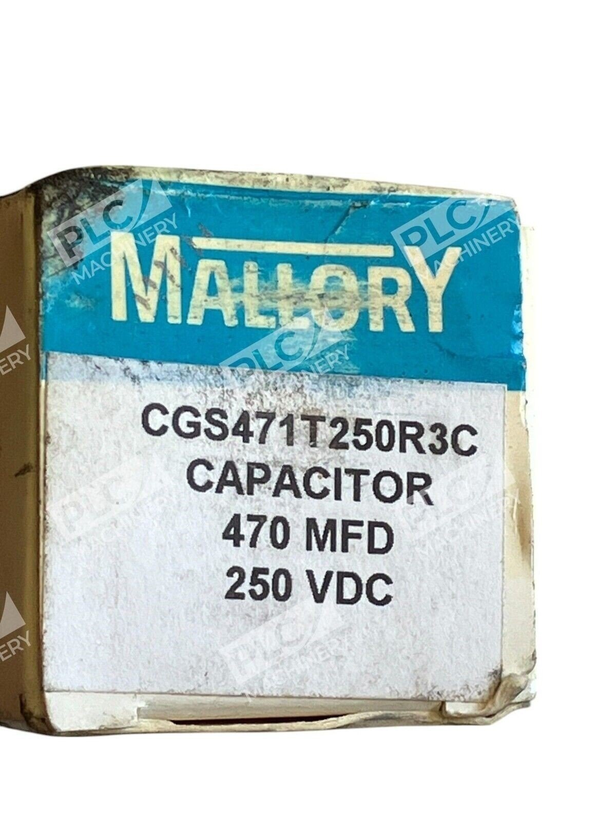 Mallory 470MFD 250VDC Capacitor CGS471T250R3C - Image 2