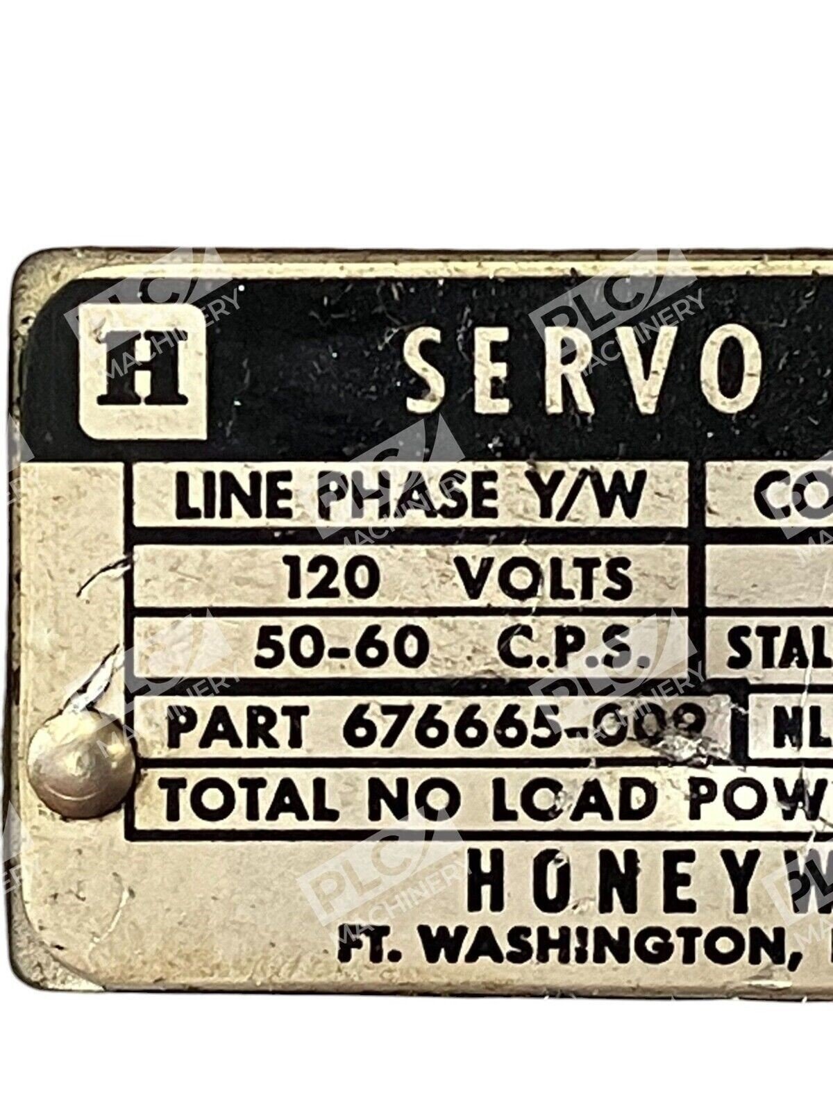 Honeywell 11.5W Servo Motor 676665-009 - Image 3