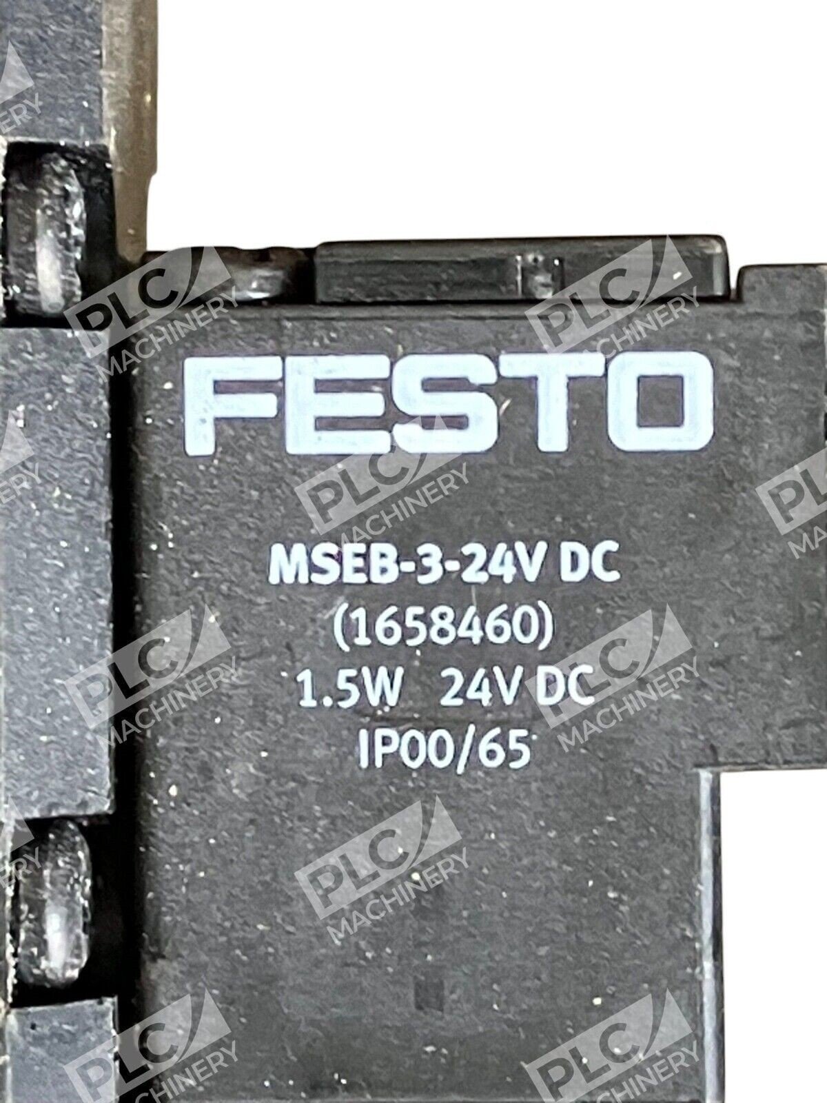 Festo 164166 LS43 1:2 5-10bar Valve CPE24-M1H-5L-3/8 w/ Festo MSEB-3-24VDC - Image 3
