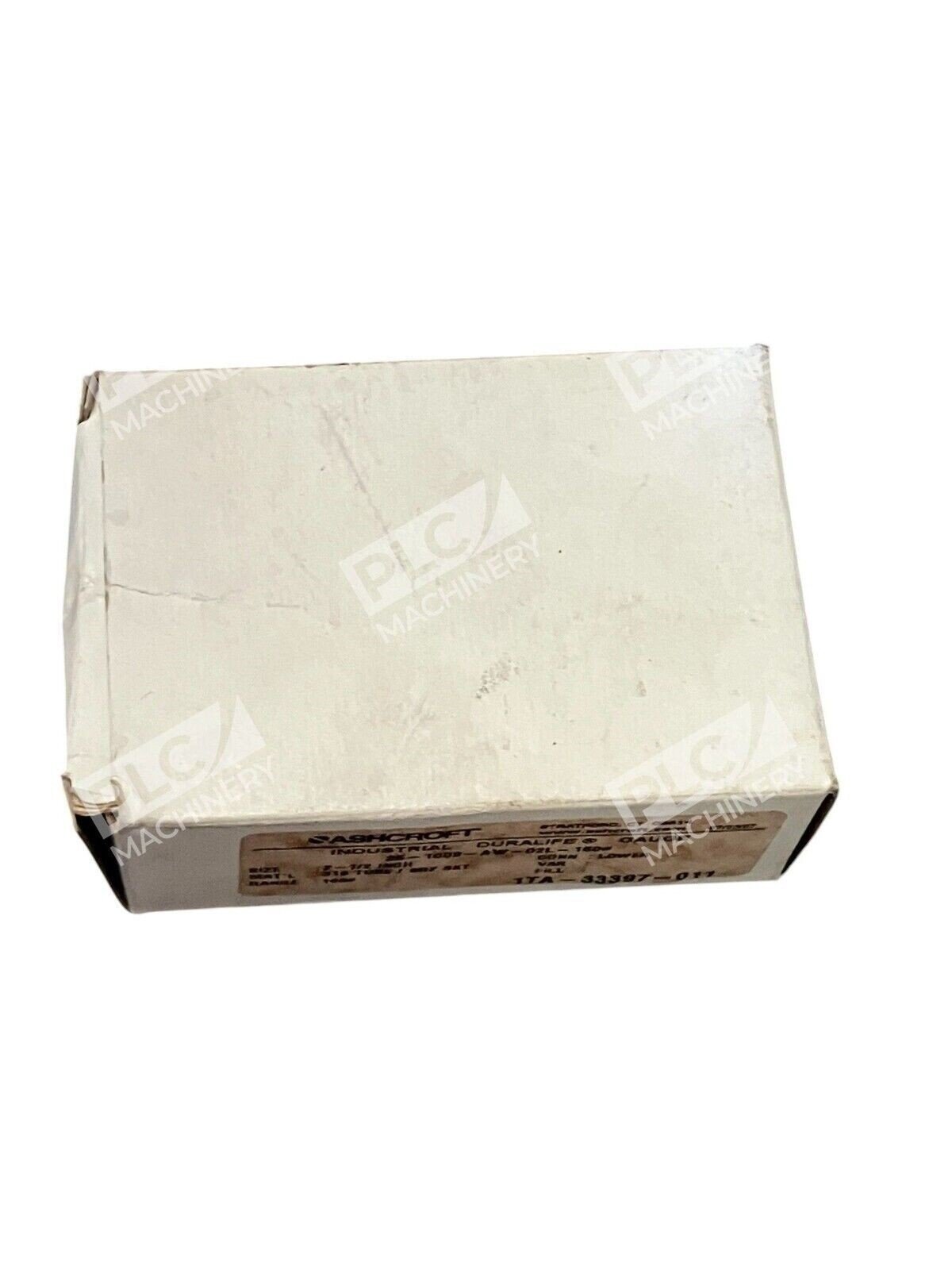 Ashcroft 160PSI Industrial Pressure Gauge 25-1009-AW-02L-160# - Image 2