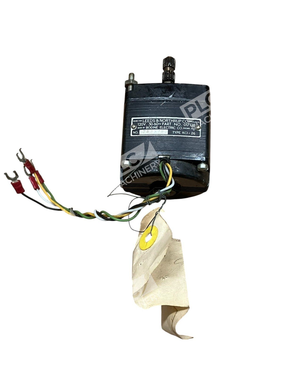 Leeds & Northrup Co Bodine 120V KCI-26 Motor 017138