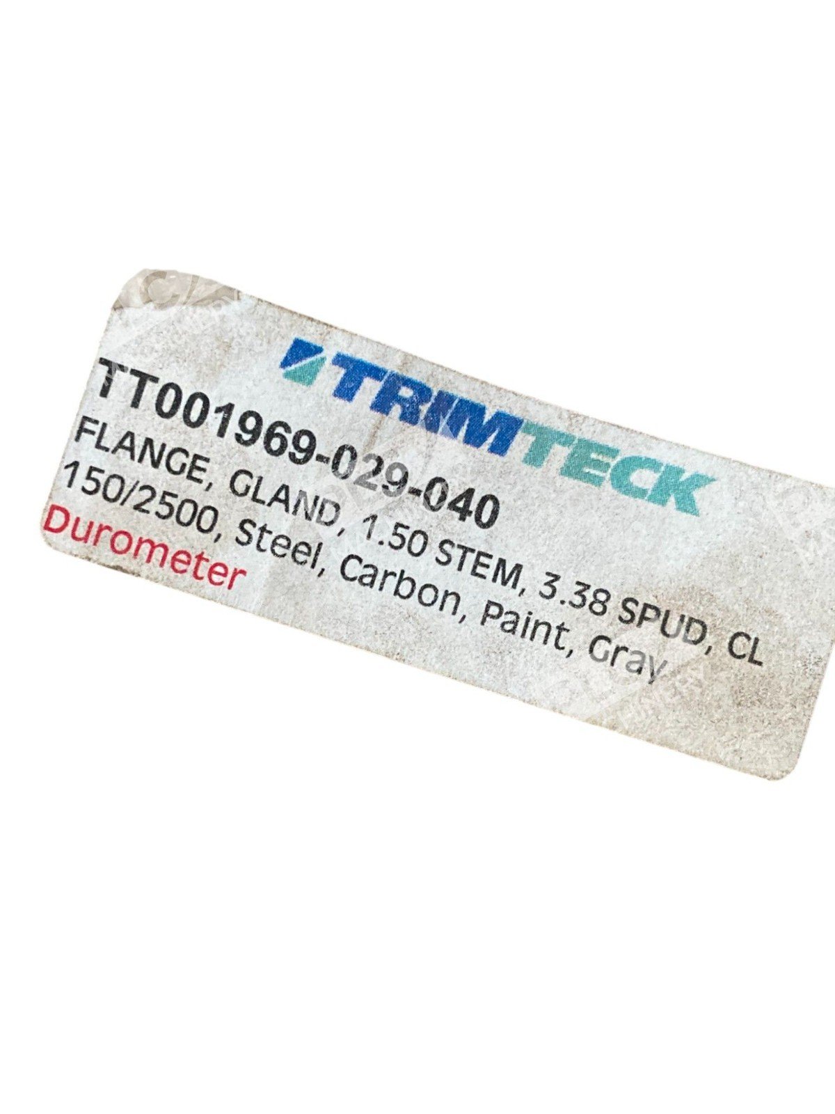 Trimteck 1.5 Stem 3.38 SPUD CL 150/2500 Flange Gland TT001969-029-040 - Image 5