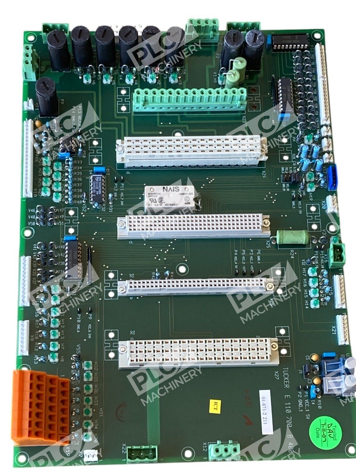 Tucker 01-871-2 211 Robotic PLC Circuit Board E 110 700 B 400