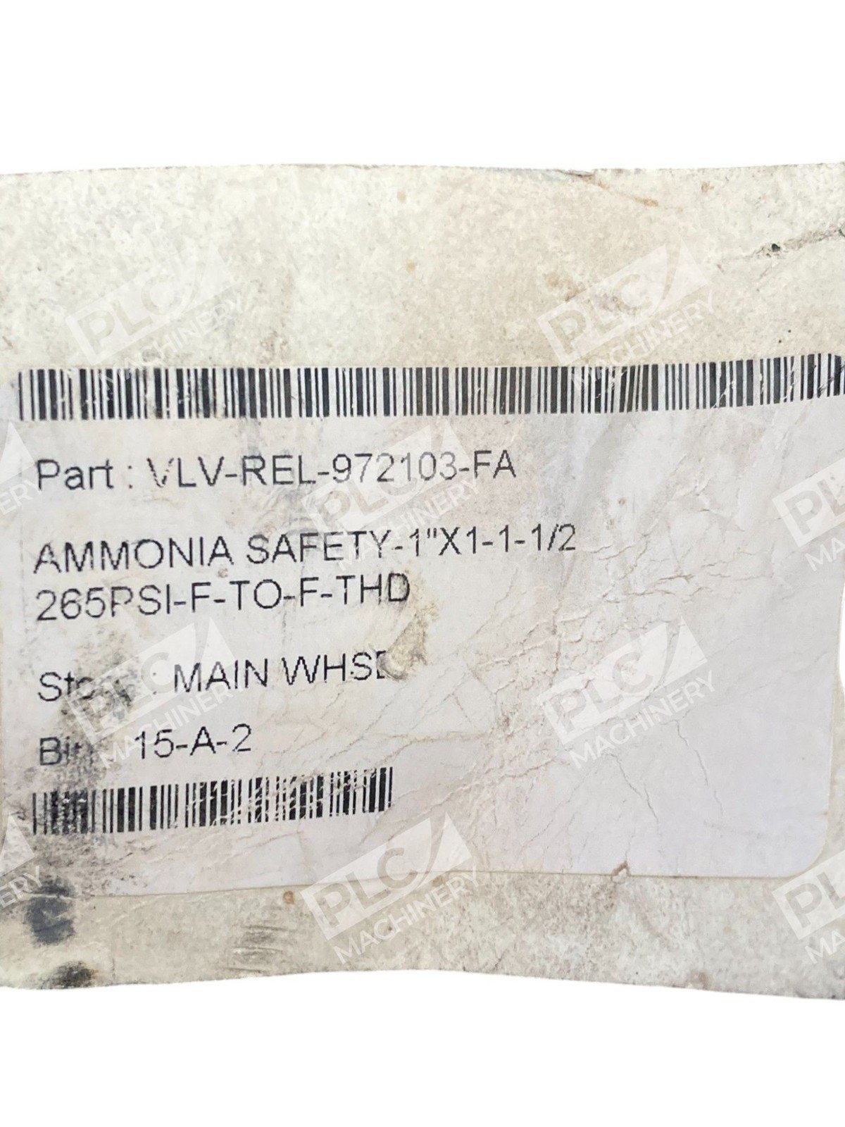 Crosby 972103FA Relief Valve - Image 2