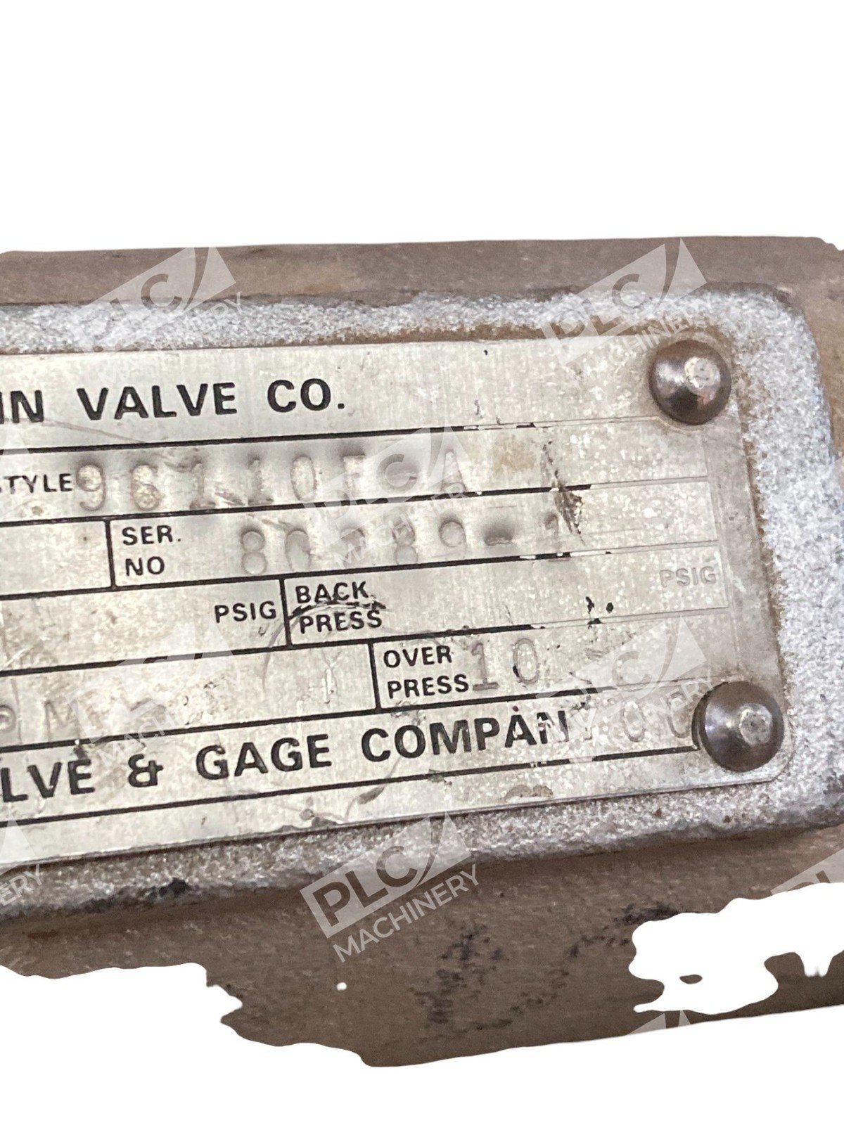 Crosby 961101F-A Pressure Relief Valve - Image 7