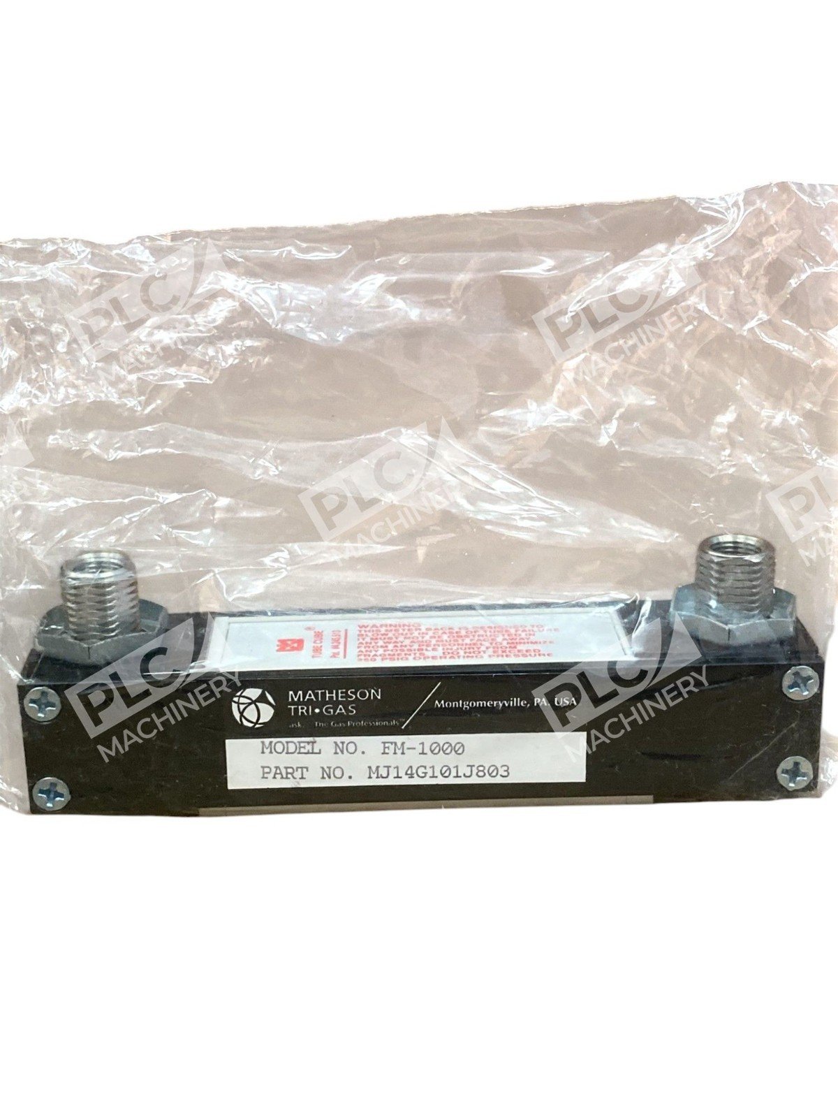 Matheson Tri-Gas FM-1000 Flowmeter - Image 2