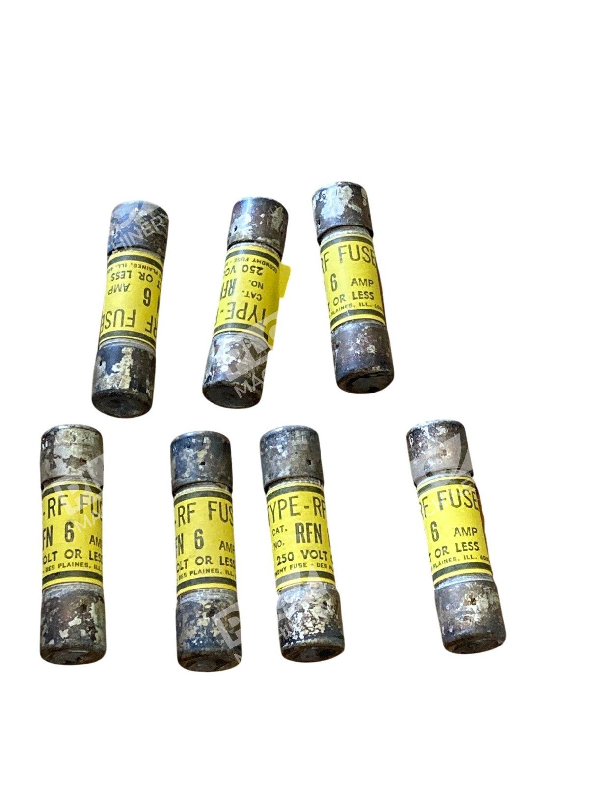 Economy RFN6 Type RF Fuse 250V Lots of 7