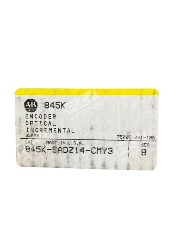 Allen Bradley 845K-SADZ14-CMY3 /B Optical Incremental Encoder - Image 2
