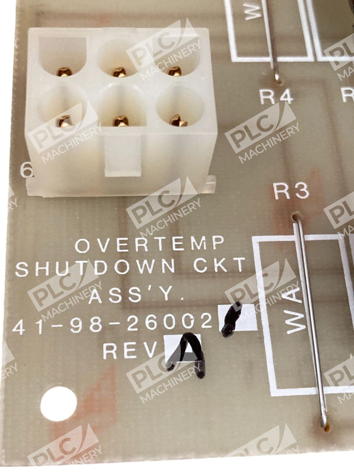 Cyberex 41-98-260021 REV A Overtemp Shutdown Circuit Assembly - Image 5