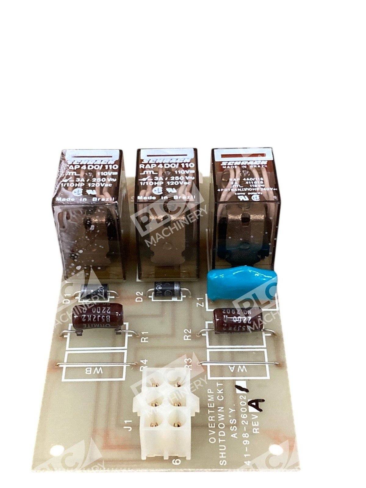 Cyberex 41-98-260021 REV A Overtemp Shutdown Circuit Assembly - Image 6