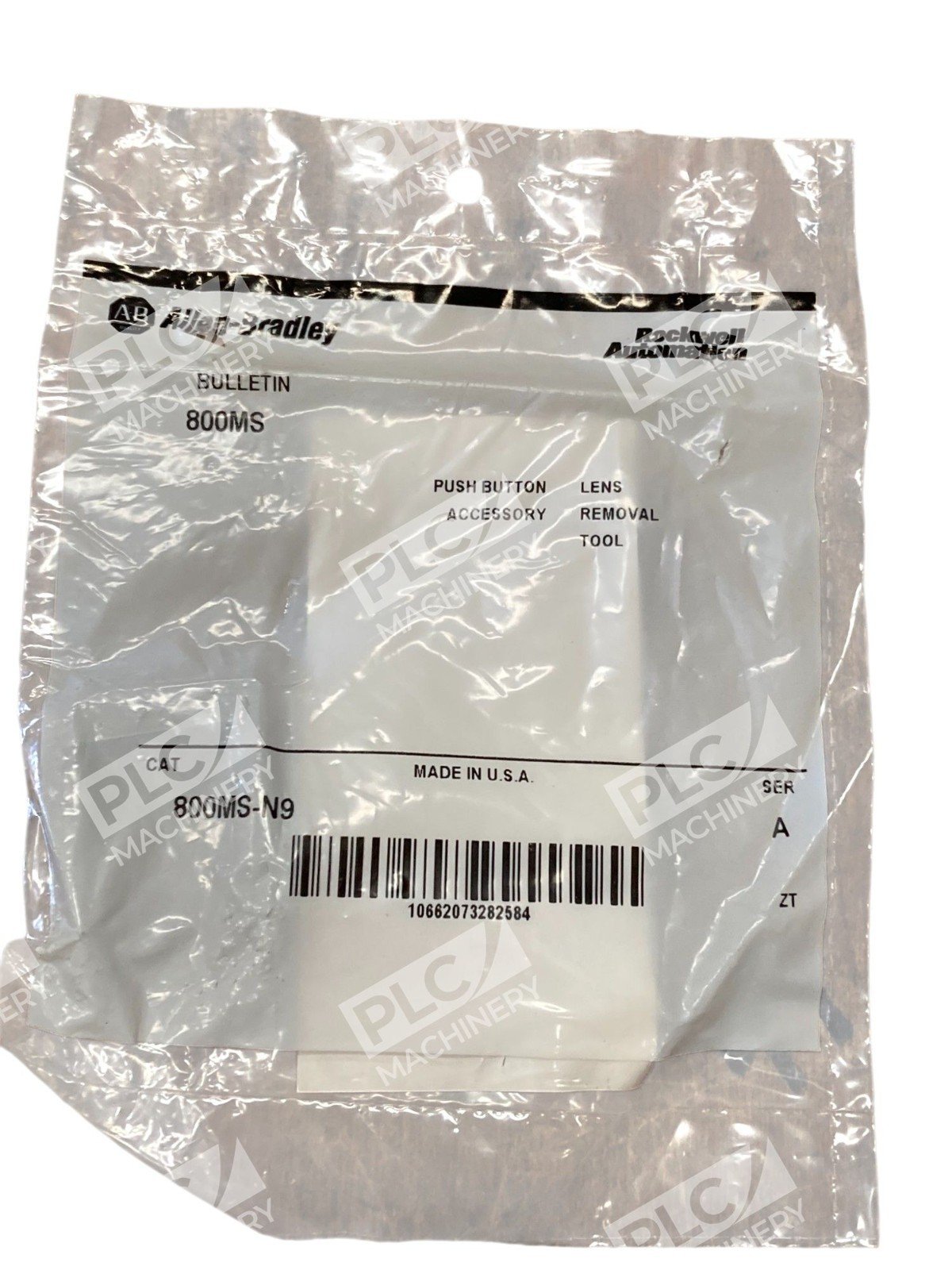 Allen Bradley 800MS-N9 SER A Bulletin Push Button Accessory