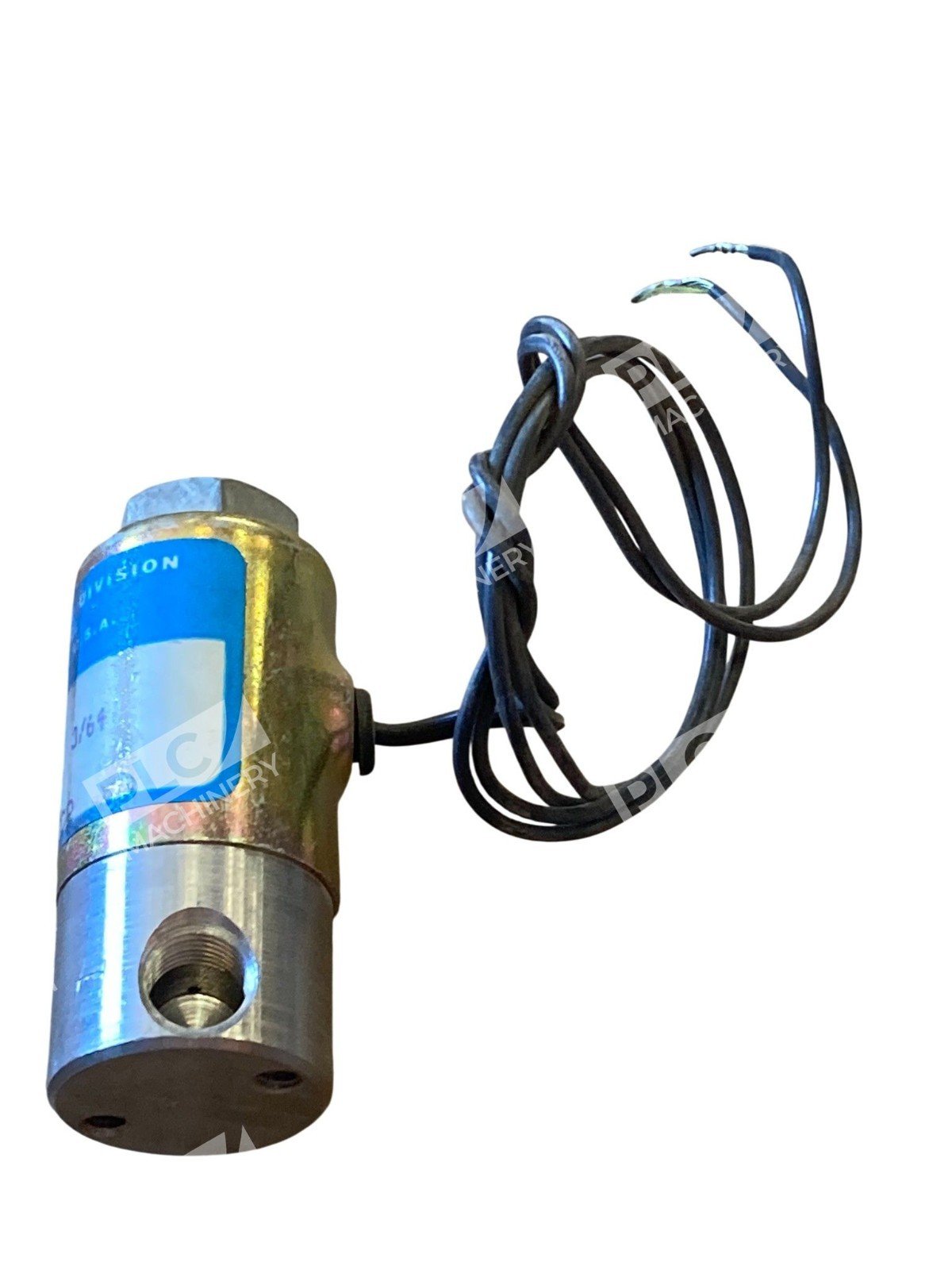 18725 HONEYWELL SKINNER VALVE, 24V DC, 250 PSI, 1/8" FITTING B2DA1250 - Image 2