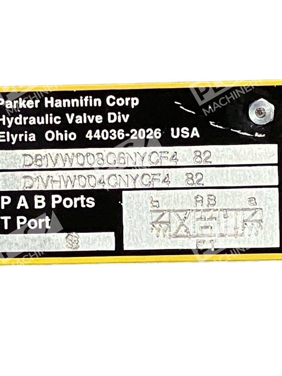 Parker D61VW008C6NYCF4 Hydraulic Valve D1VHW004CNYCF4 82 - Image 3