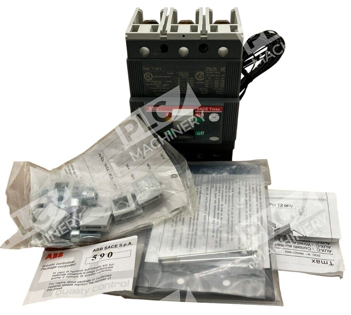 ABB Tmax T3N Circuit Breaker T3N225TWA - Image 2