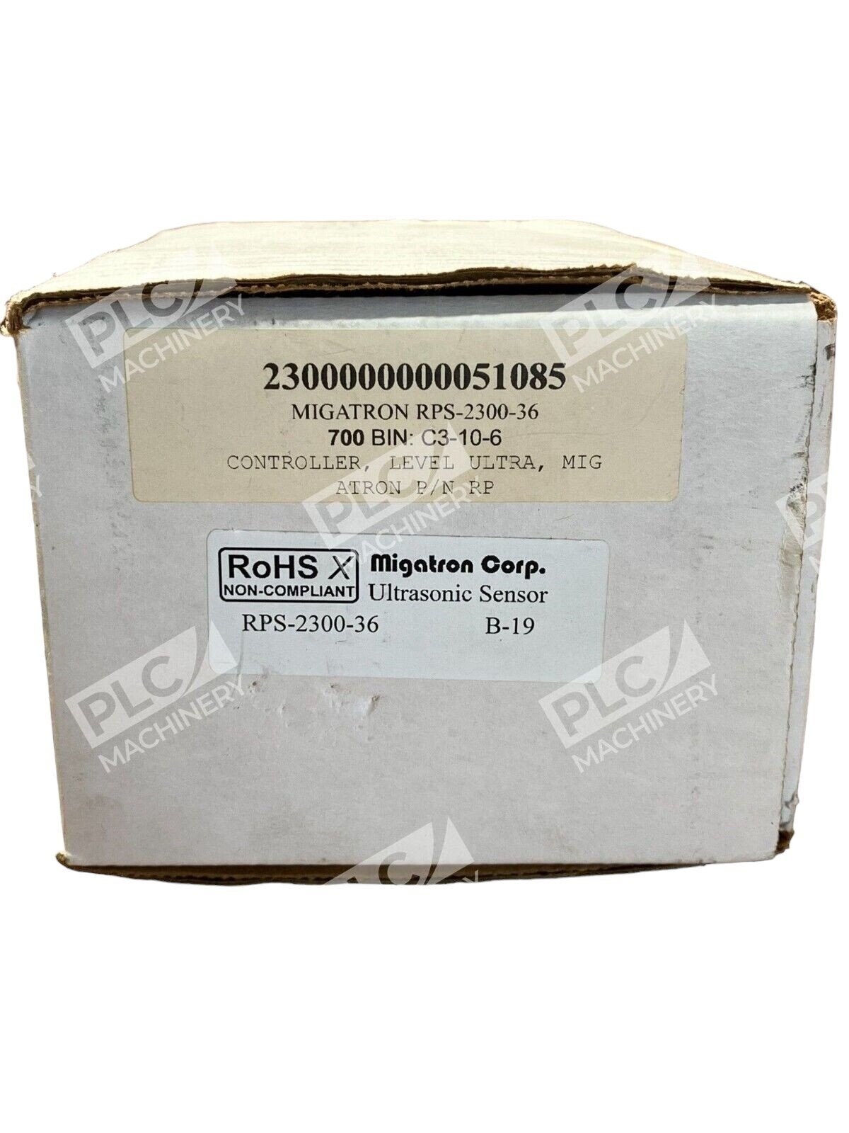 Migatron Corporation RPS-2300 Ultrasonic Ranging Proximity Sensor