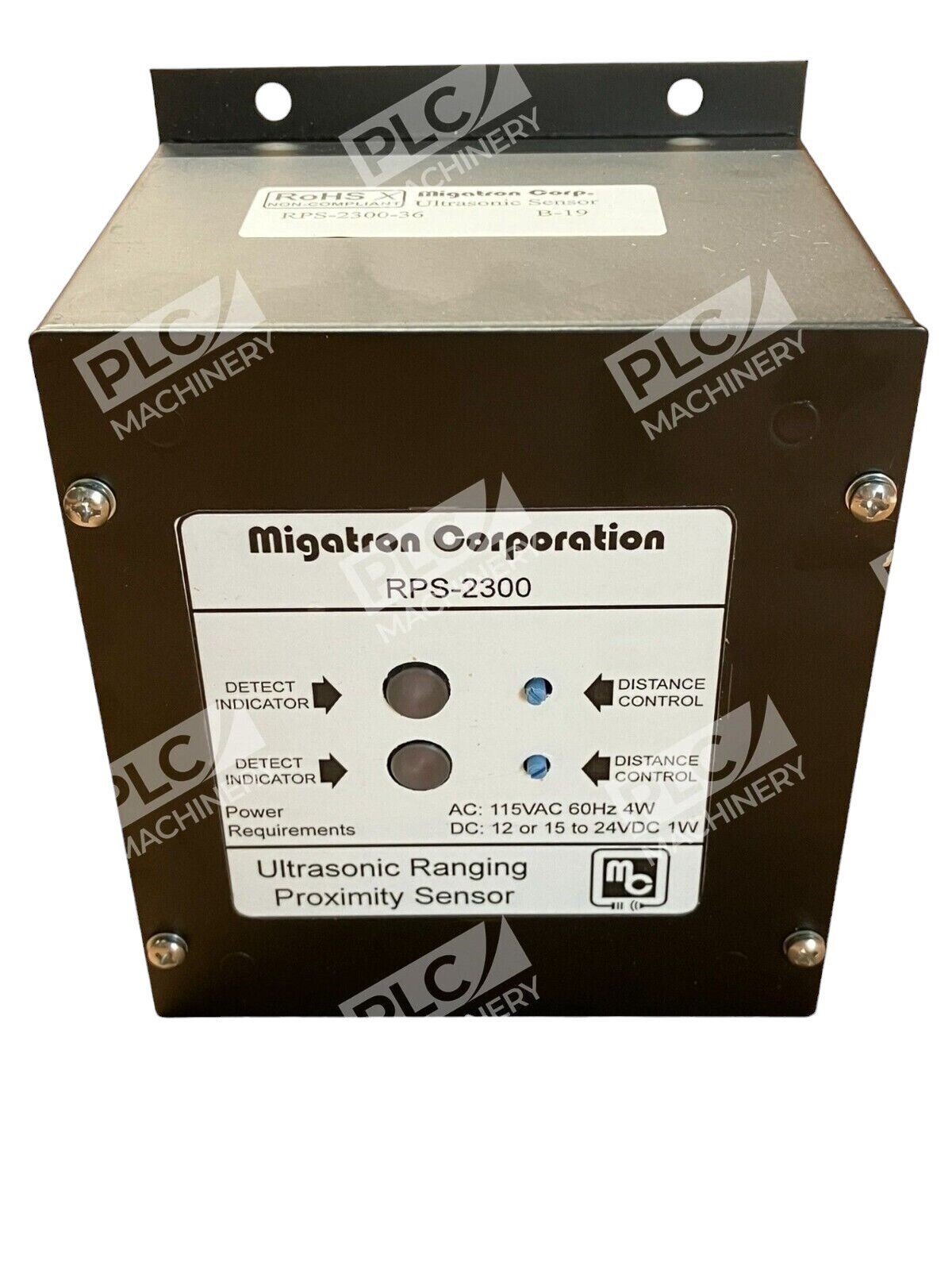 Migatron Corporation RPS-2300 Ultrasonic Ranging Proximity Sensor - Image 2