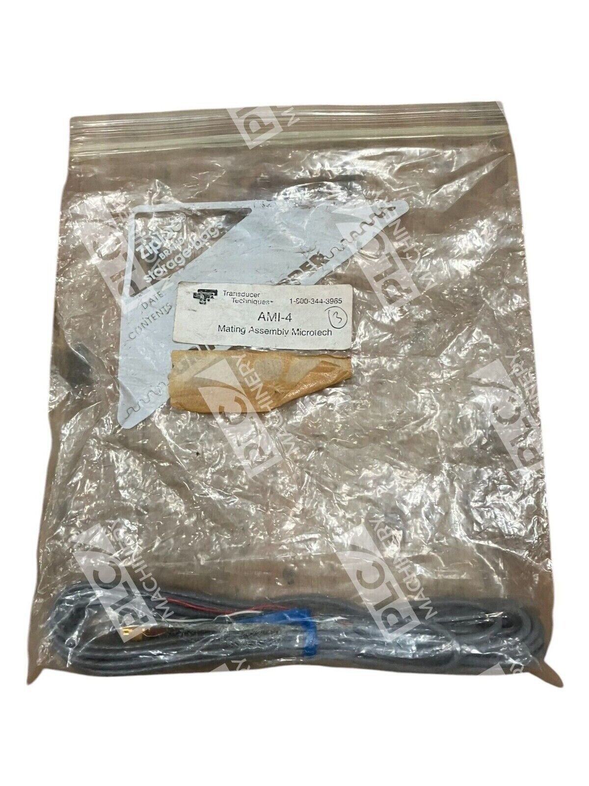 Transducer 10Ft Techniques Mating Assembly Cable Microtech AMI-4