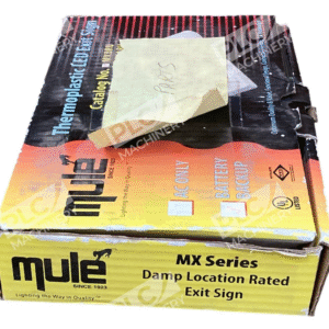 Mule MX Series Damp Location Rated Exit Sign MXBRU