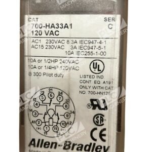 Allen Bradley 10A IEC255-1-00 120VAC Relay 700-HA33A1 /C