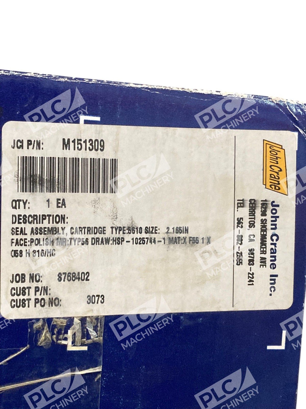 John Crane M151309 Seal Assembly - Image 5