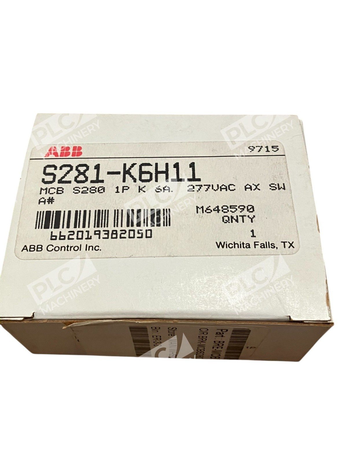 ABB S281-K6H11 Miniature Circuit Breaker