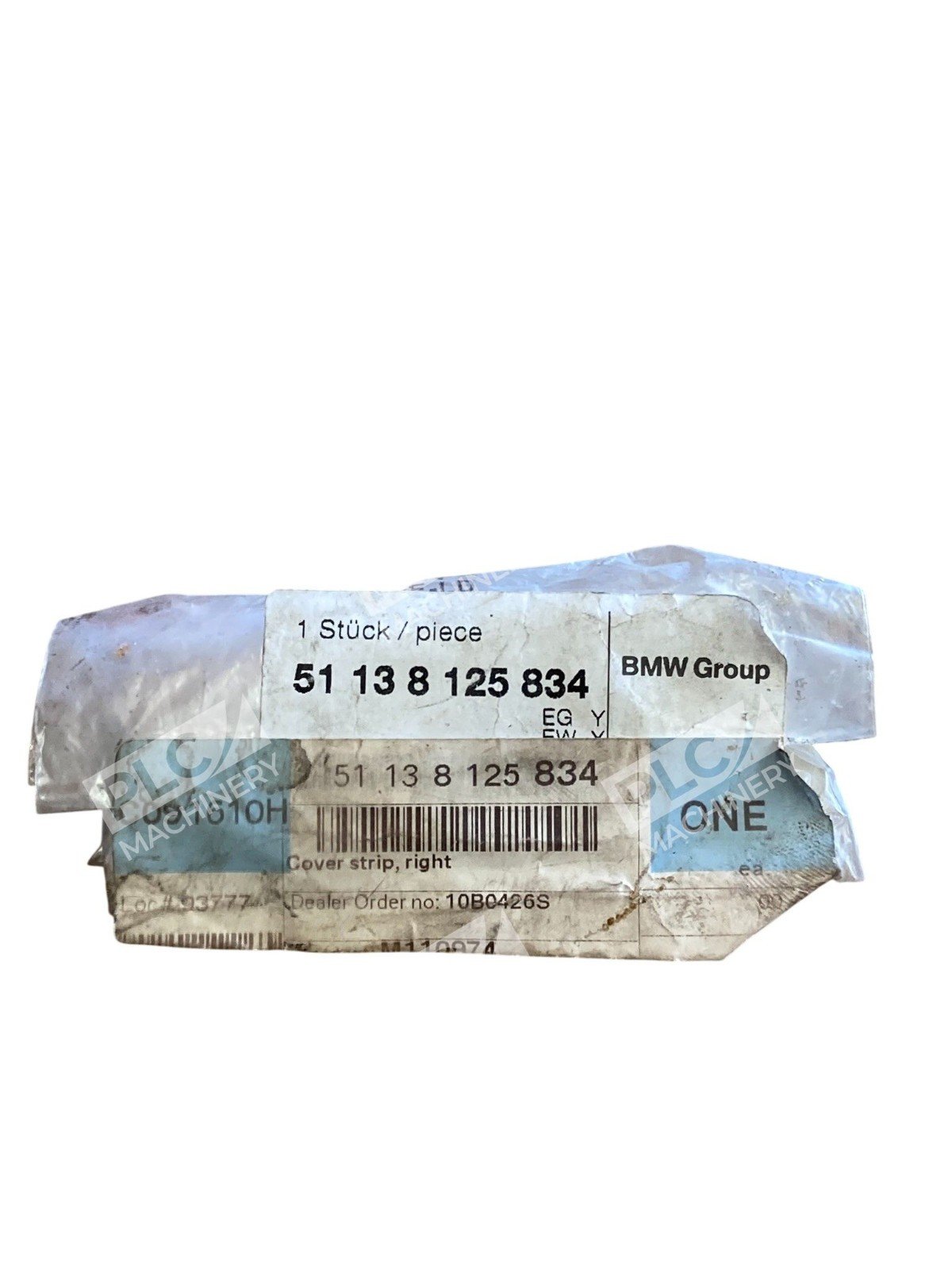 BMW 51138125834 Cover Strip Right Fits 7 Series E38