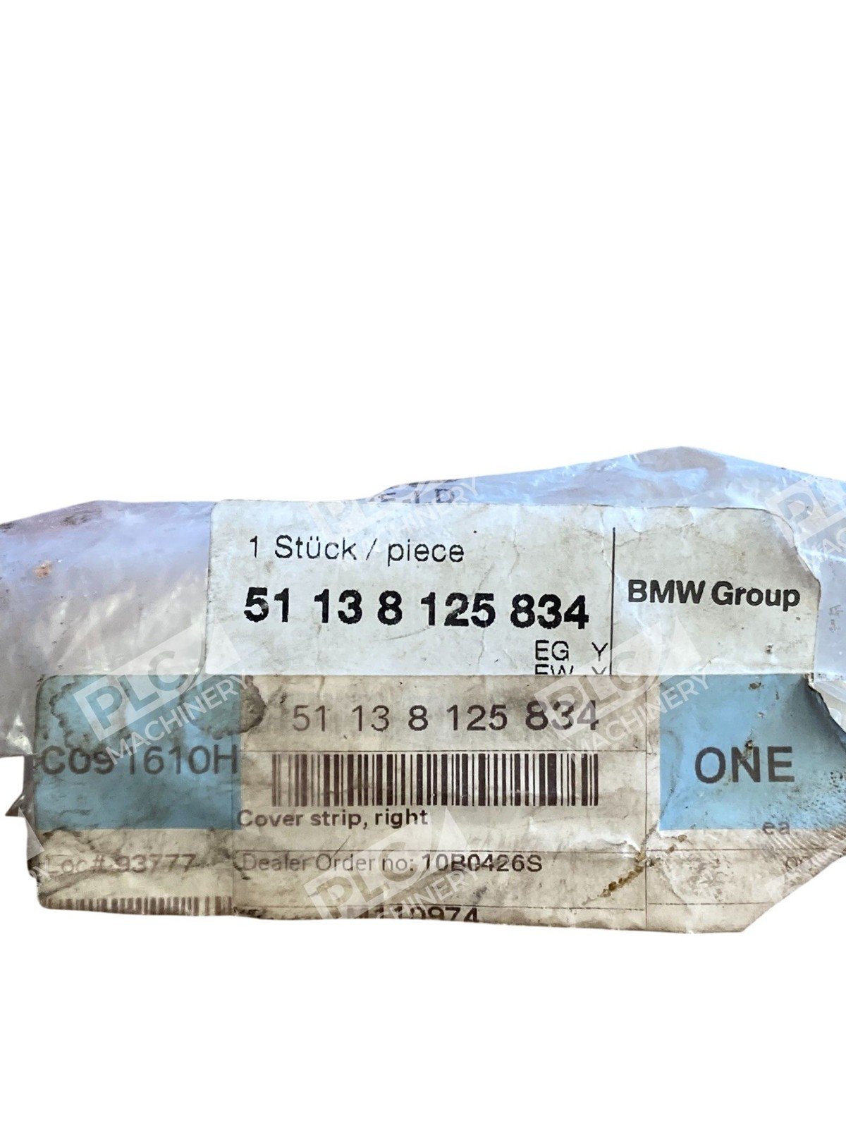 BMW 51138125834 Cover Strip Right Fits 7 Series E38 - Image 2